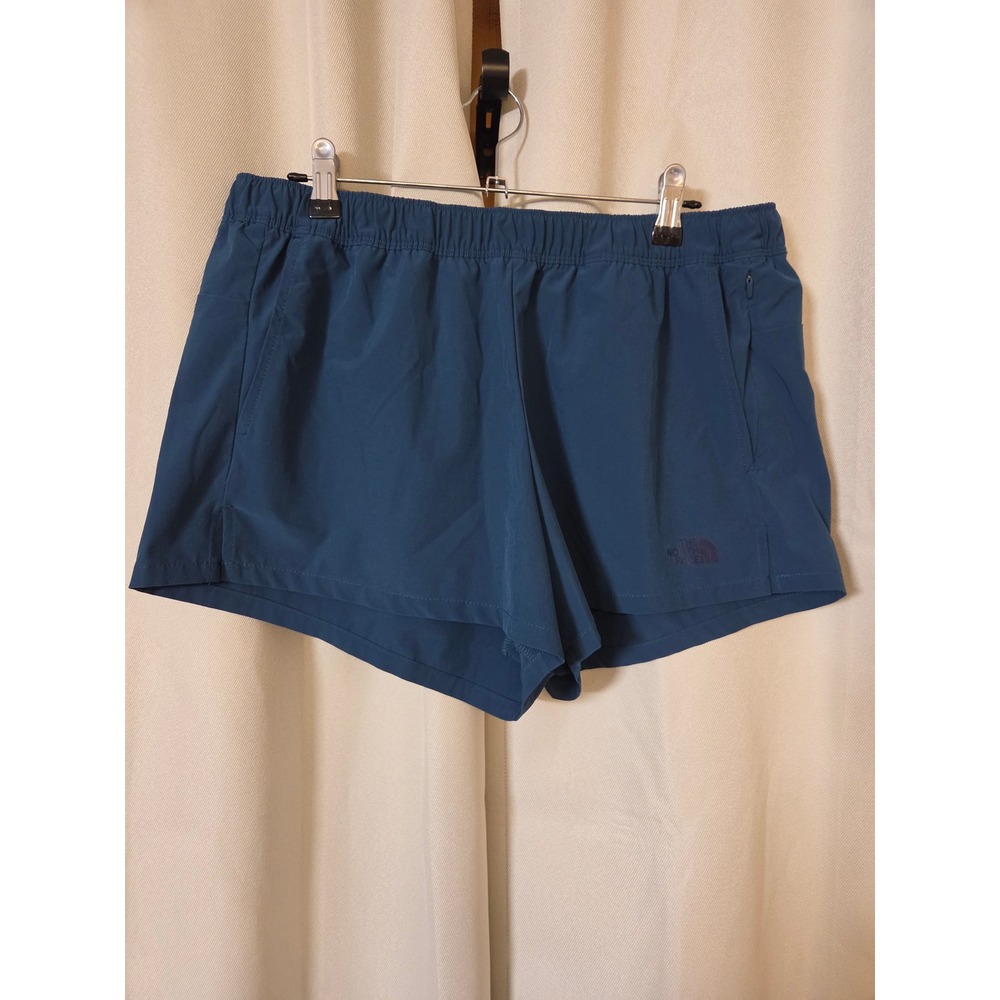 The North Face Aphrodite 2.0 Shorts Womens Large Teal Blue Hiking